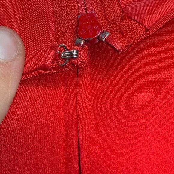 Morton Myles Red Bow Cocktail Dress 6 | Vintage 80s, Glam, Old Money - Picture 7 of 10